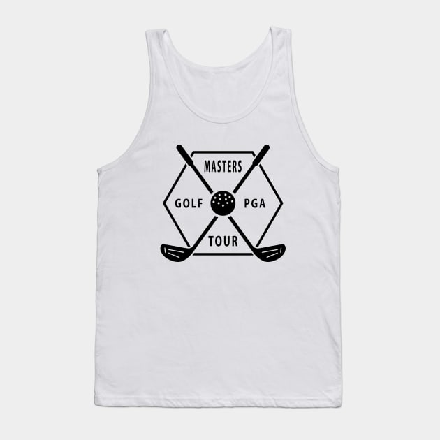 MASTERS GOLF Tank Top by canzyartstudio